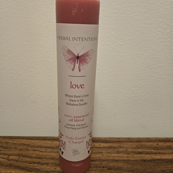 Herbal Intentions Other - Pink Love Candle